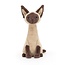Jellycat Knuffel - Iris Siamese Cat
