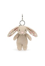 Jellycat Bag Charm - Bashful Blossom Bunny  Beige