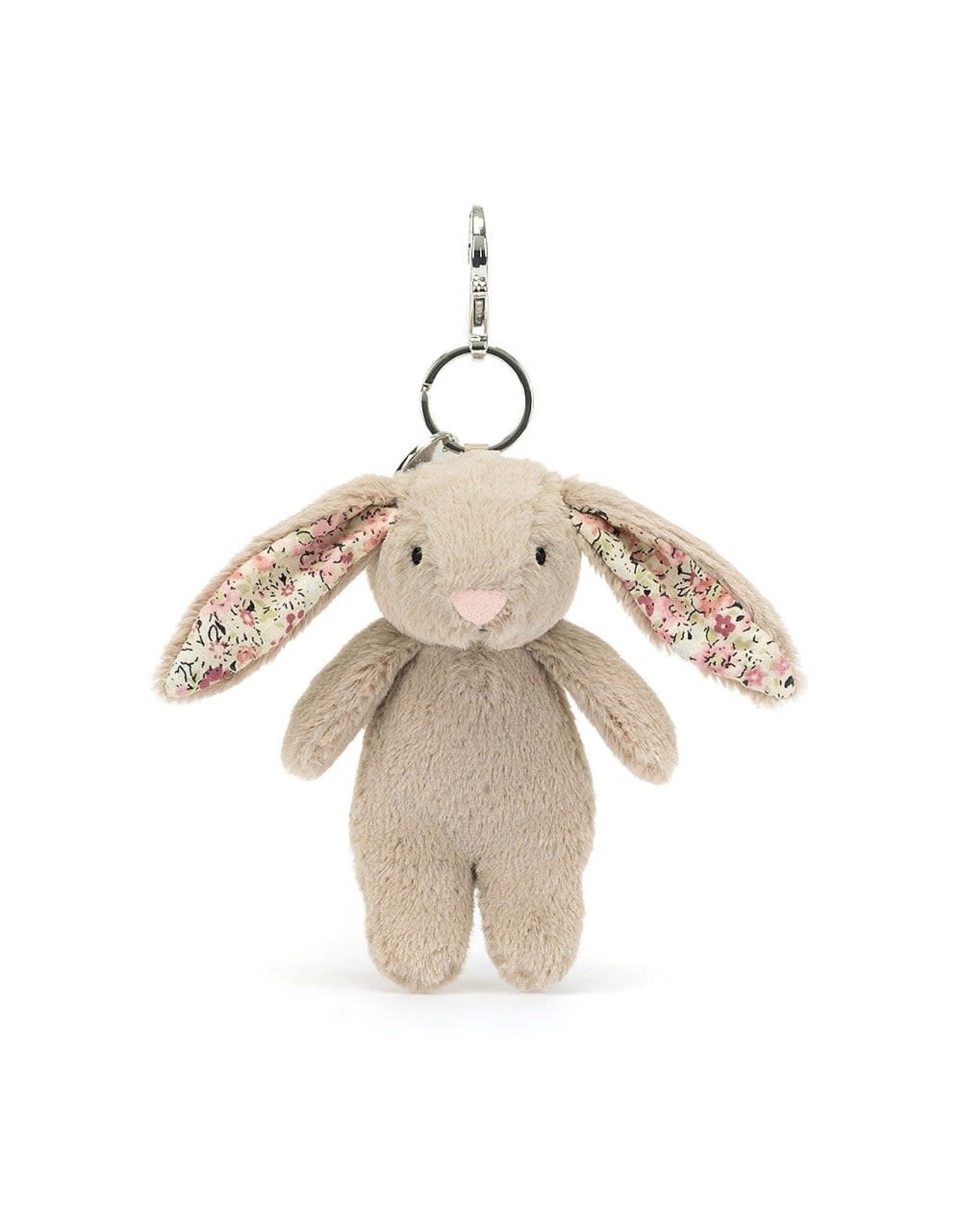 Jellycat Bag Charm - Bashful Blossom Bunny  Beige