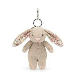 Jellycat Bag Charm - Blossom Bunny  Beige