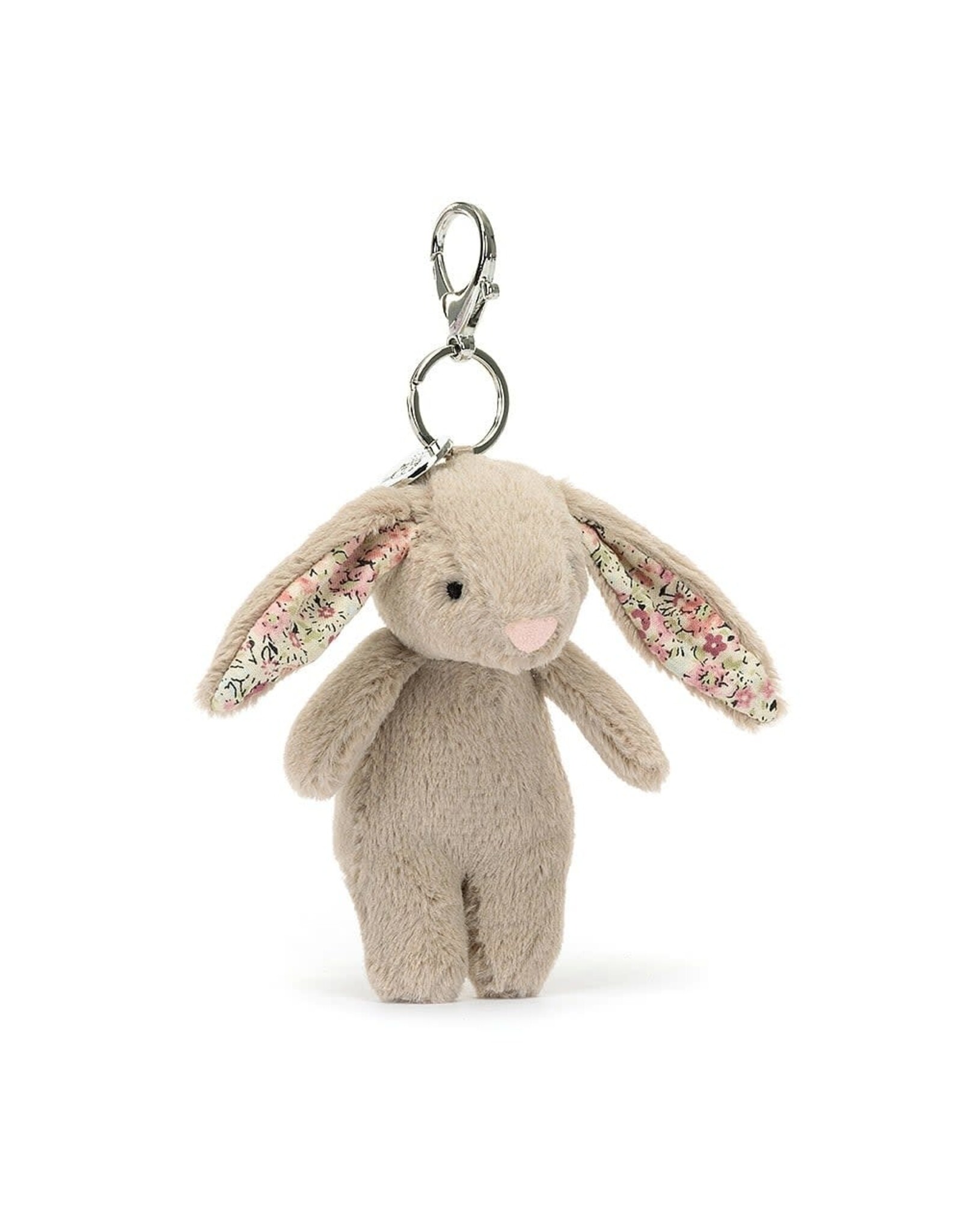 Jellycat Bag Charm - Bashful Blossom Bunny  Beige