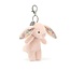 Jellycat Bag Charm - Bashful Blossom Blush Bunny
