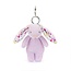 Jellycat Bag Charm - Bashful Blossom Jasmine Bunny