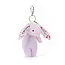 Jellycat Bag Charm - Bashful Blossom Jasmine Bunny
