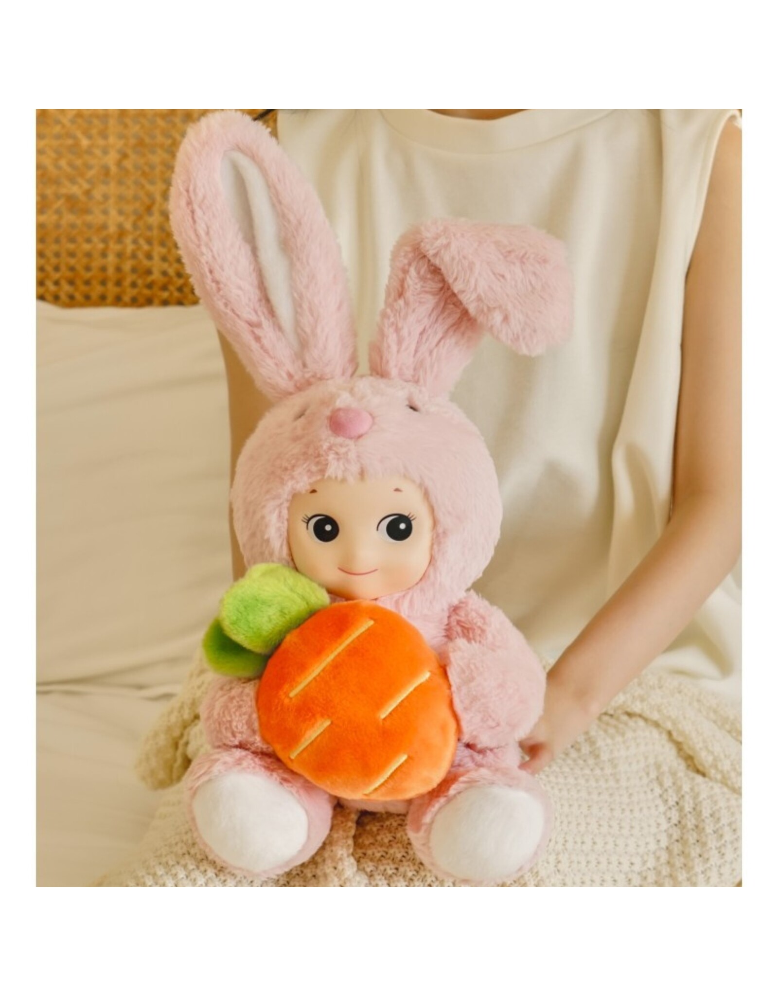 Sonny Angel Cuddly Rabbit pink