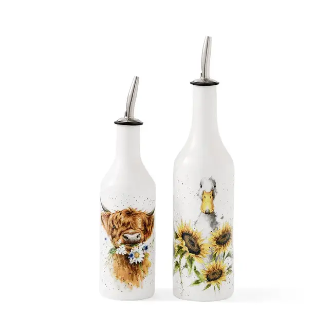 Wrendale Olie en Azijnset - Cow & Duck