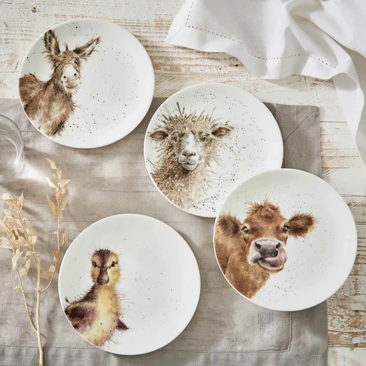 Wrendale Designs Set of 4 Pasta Bowls