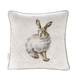 Wrendale Kussen - Winter Hare 40cm