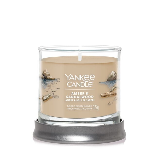 Yankee Candle Amber & Sandalwood -  Signature Small Tumbler