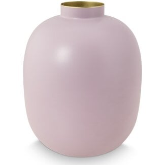 Pip Studio Vaas Metaal - Mat Lila 32cm