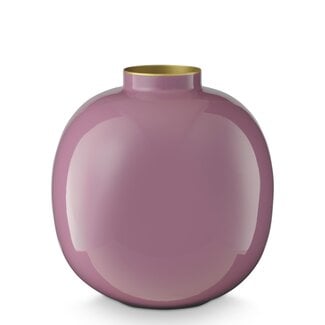 Pip Studio Vaas Metaal - Lila 23cm