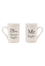 Mokken Giftset - Mr Right & Mrs Always Right