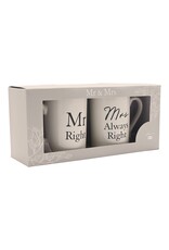 Mokken Giftset - Mr Right & Mrs Always Right