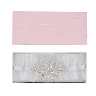 Kousenband in Giftbox - Diamante