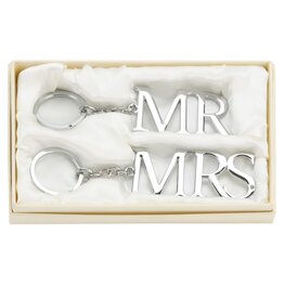 Mr & Mrs - Set Sleutelhangers