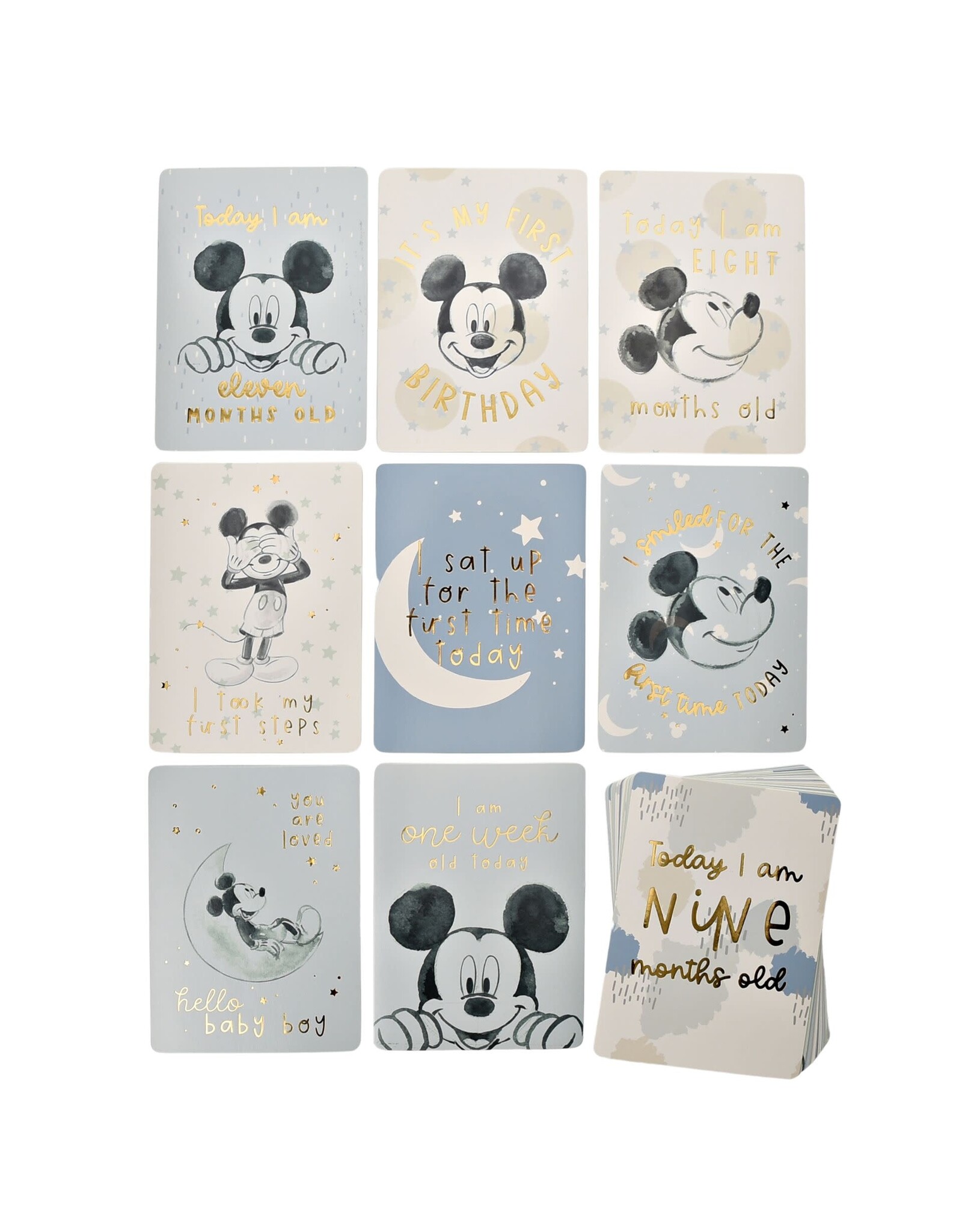 Disney Mickey - Milestone Cards