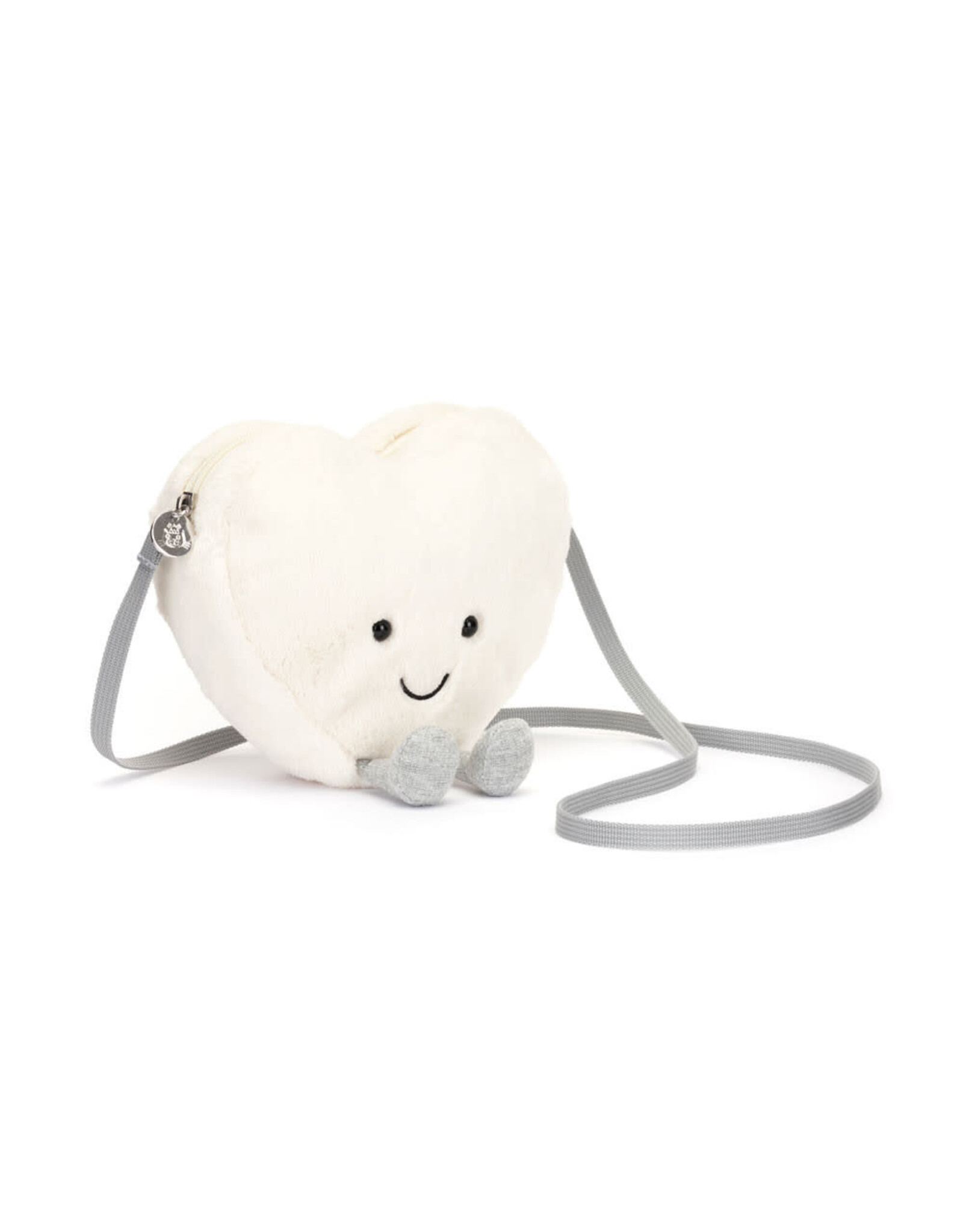 Jellycat Knuffel - Amuseable Bag - Cream Heart
