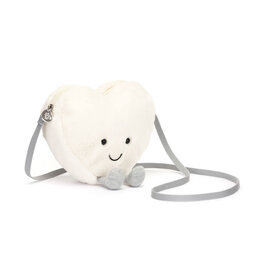 Jellycat Knuffel - Amuseable Bag - Cream Heart