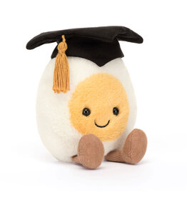 Jellycat Knuffel - Amuseable - Boiled Egg Graduation