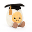 Jellycat Knuffel - Amuseable - Boiled Egg Graduation