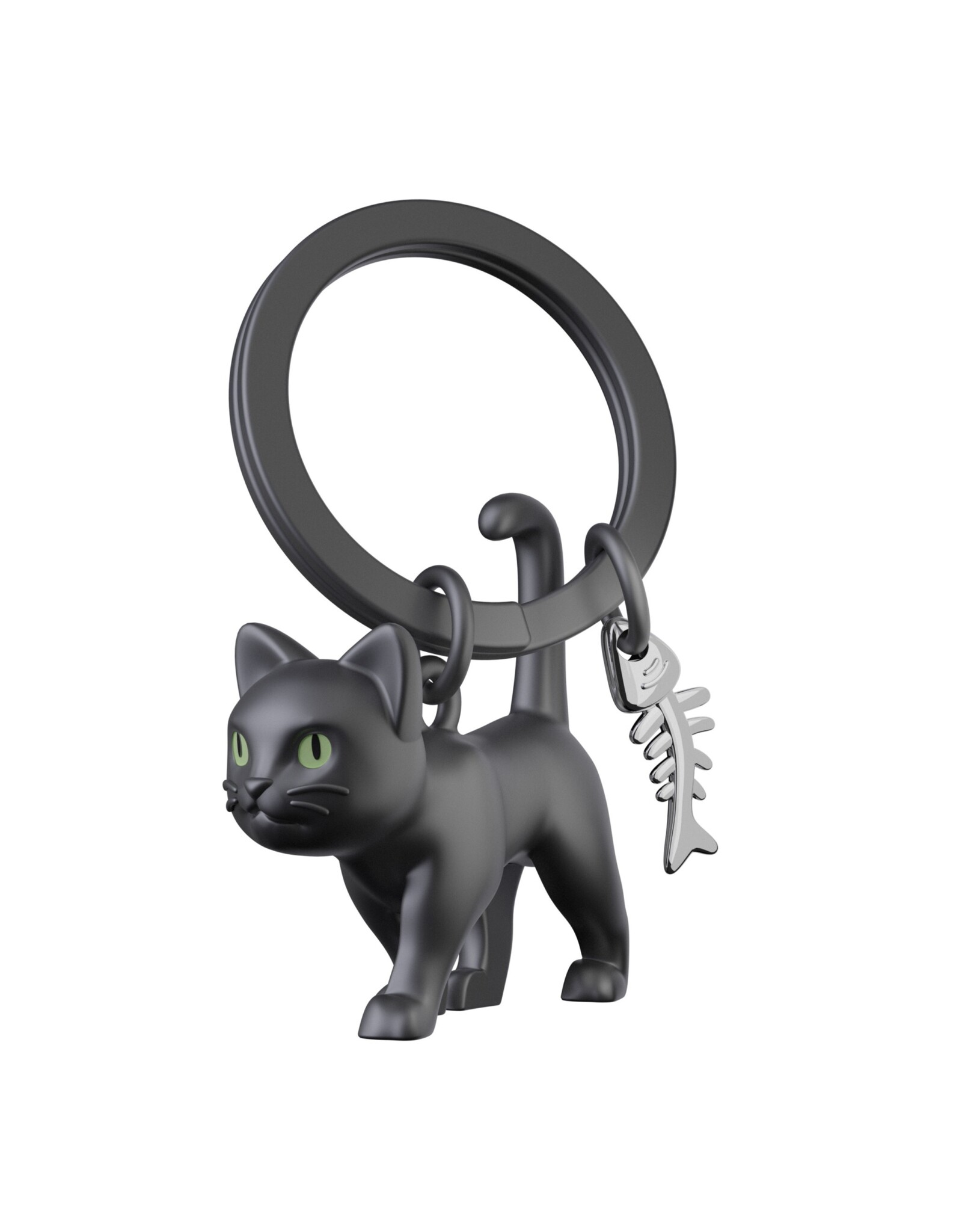 Metalmorphose Sleutelhanger - Black Cat