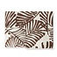 Katie Loxton Sjaal - Tropical Leaf - Off White/Chocolate