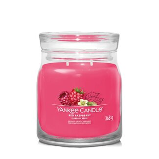 Yankee Candle Red Raspberry - Signature Medium Jar