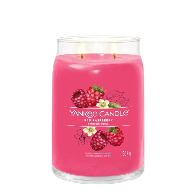 Yankee Candle Red Raspberry - Signature Large Jar