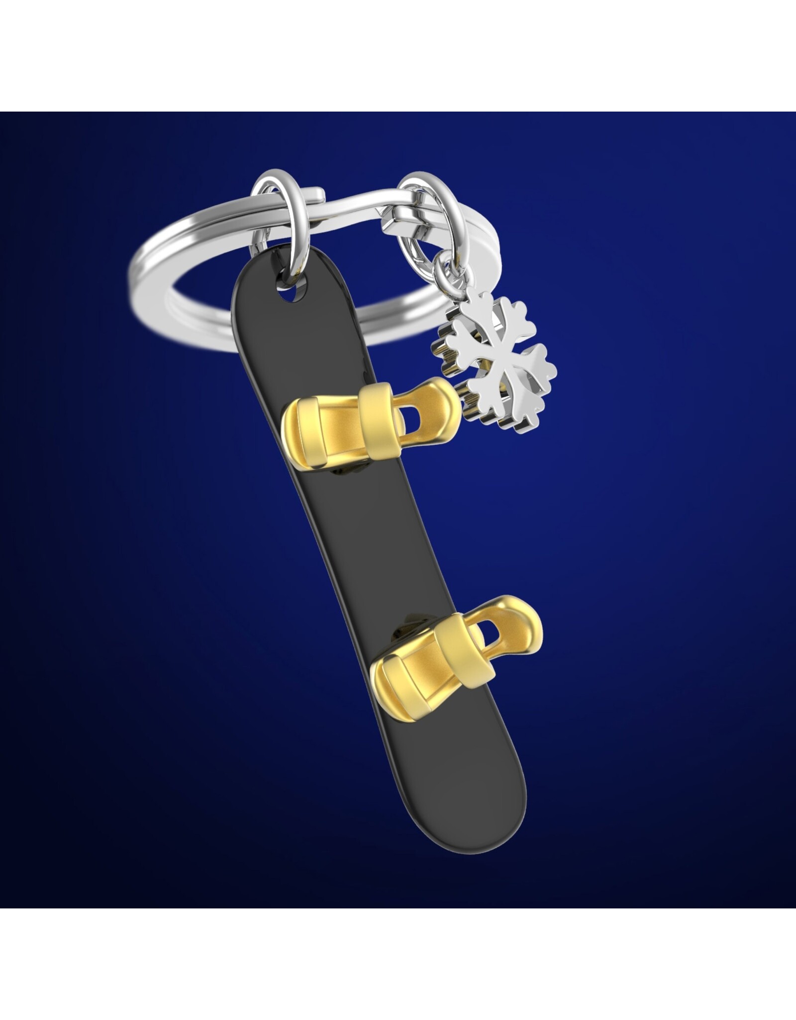 Metalmorphose Sleutelhanger - Snowboard