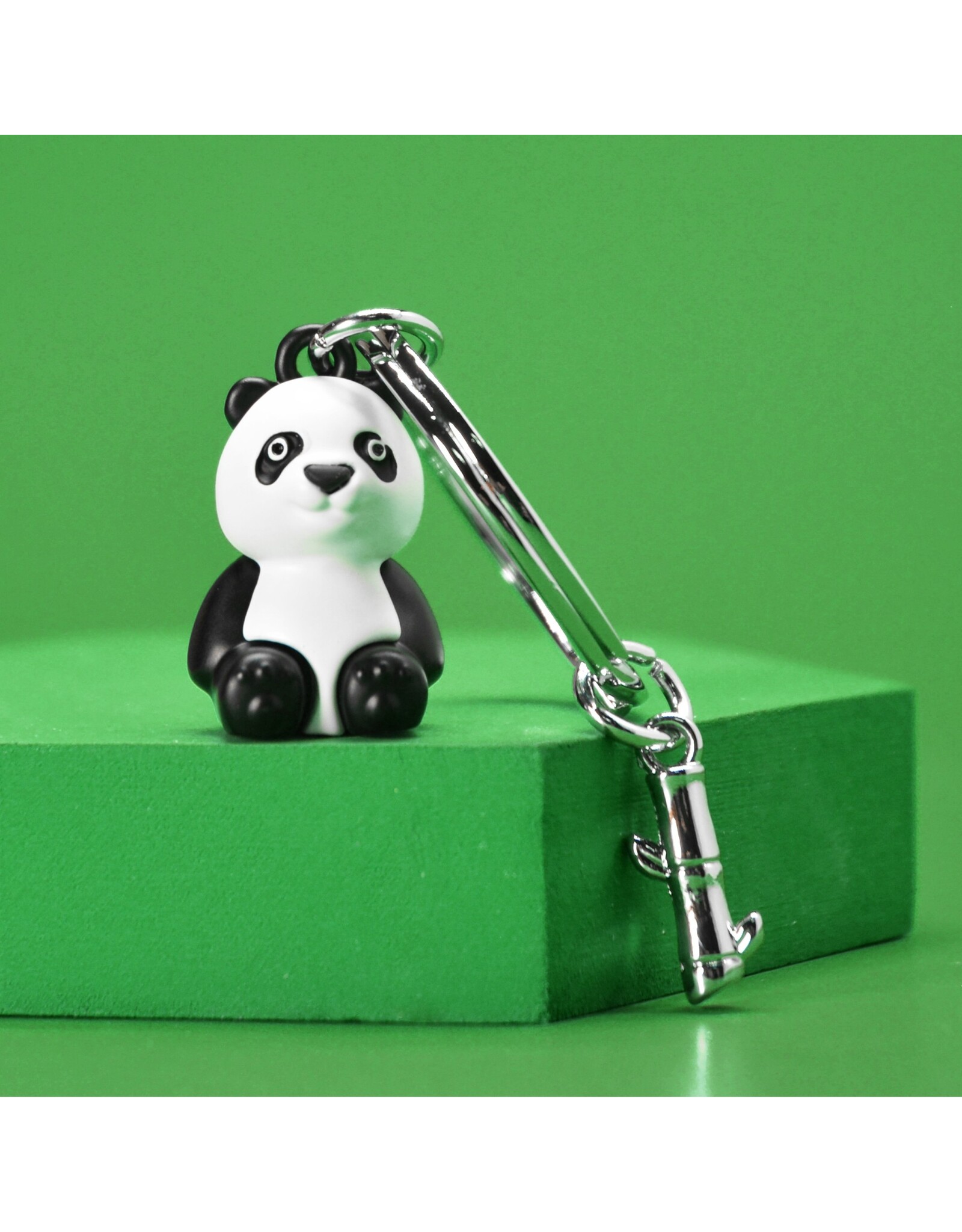 Metalmorphose Sleutelhanger - Panda & Bamboo