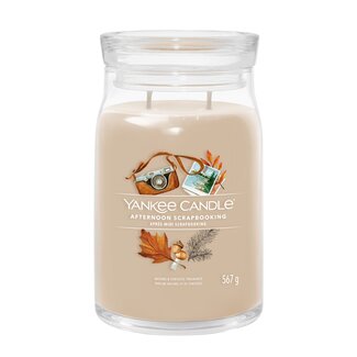 Yankee Candle Afternoon Scrapbooking - Signature Large Jar
