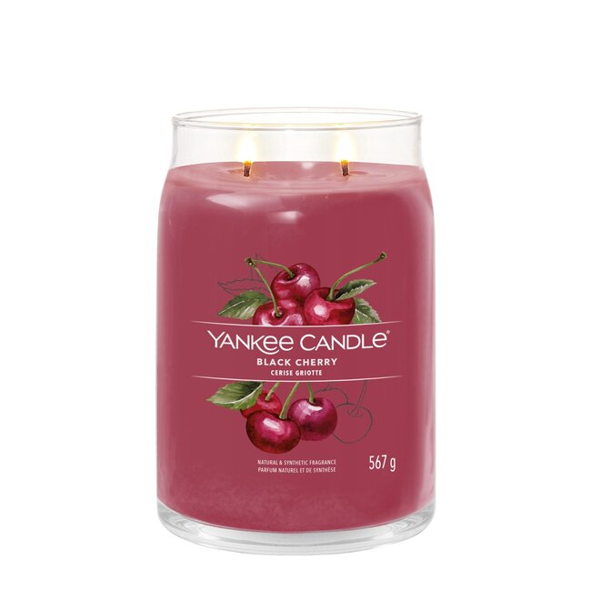 Yankee Candle Black Cherry - Signature Large Jar
