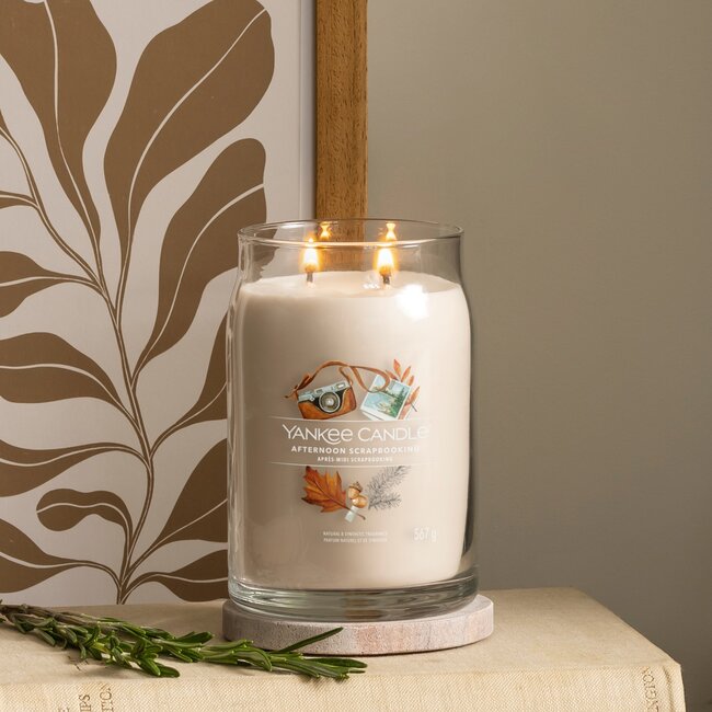 Yankee Candle Afternoon Scrapbooking - Signature Large Jar