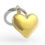 Metalmorphose Sleutelhanger - Heart Balloon