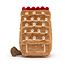 Jellycat Knuffel - Amuseable Gingerbread House