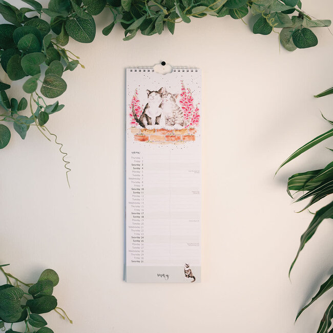 Wrendale Kalender Slim 2025 - Yours and Mine