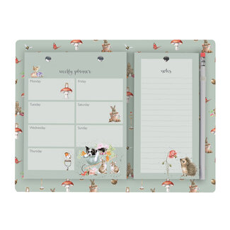 Wrendale Planner - Planner & Shopping List - Garden Friends