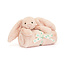 Jellycat Bashful Blush Bunny - Blankie