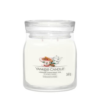 Yankee Candle London Christmas Tea - Signature Medium Jar
