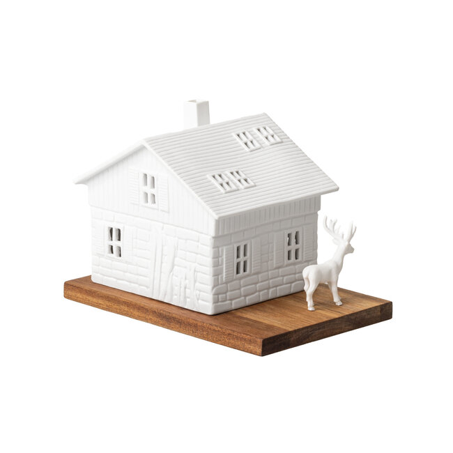 Räder Theelichthouder Huisje -  Ski Hut