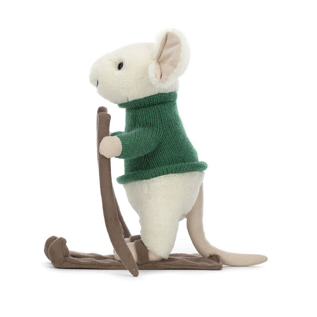 Jellycat Knuffel - Merry Mouse Skiing