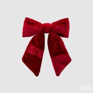 Enzo de Gasperi Decoratie - Velvet bow - Rood
