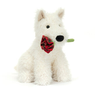 Jellycat Knuffel - Munro Scottie Dog 'Love You'