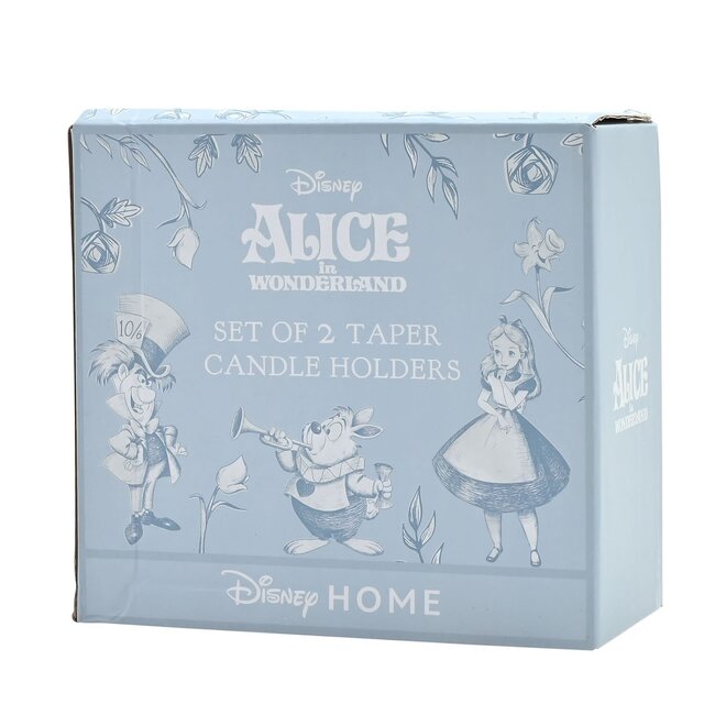 Disney Home Alice in Wonderland - Set 2 Kandelaars