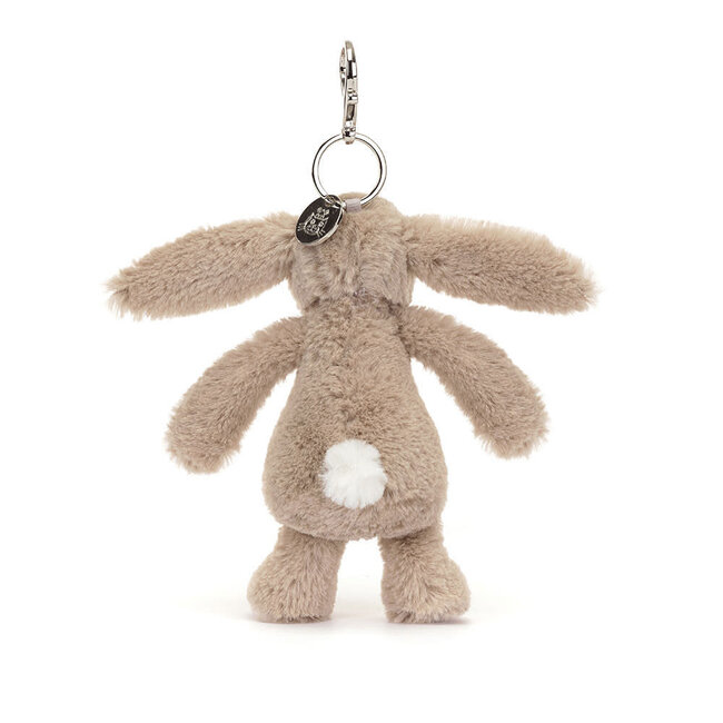 Jellycat Bag Charm - Bashful Blossom Beige Bunny 'Petal'