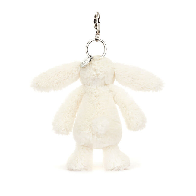 Jellycat Bag Charm - Bashful Blossom Cream Bunny 'Berry'
