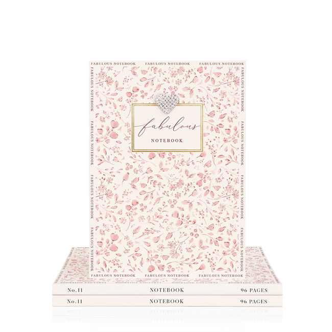 Hearts Design Notitieboek A5 - Fabulous Notebook