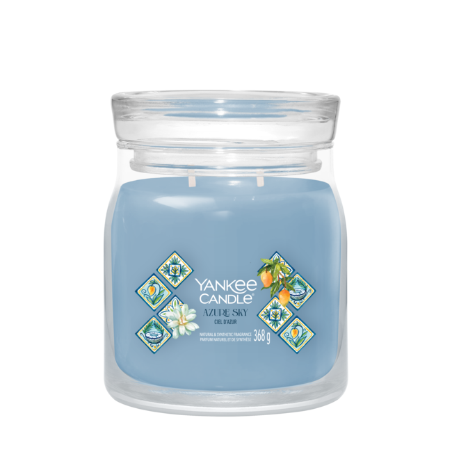 Yankee Candle Azure Sky - Signature Medium Jar