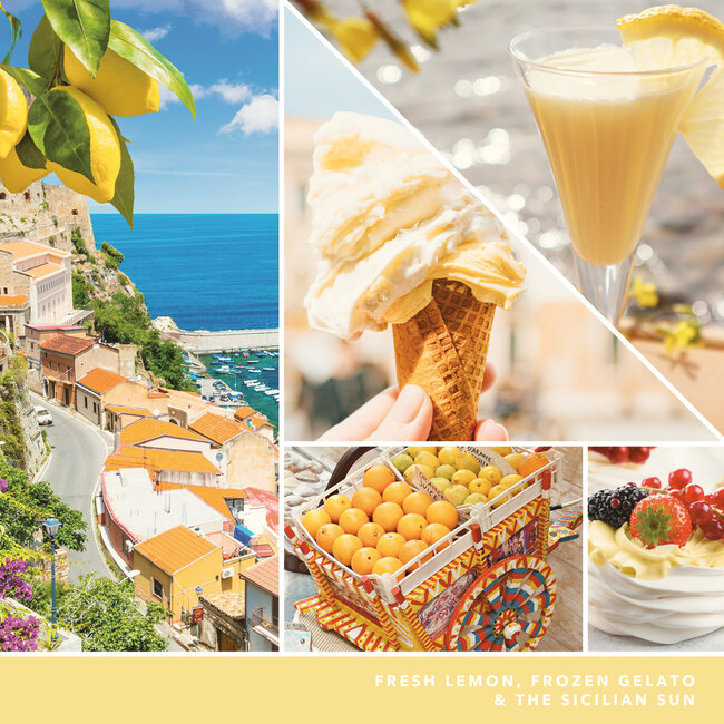 Yankee Candle Frozen Lemon Gelato - Signature Medium Jar