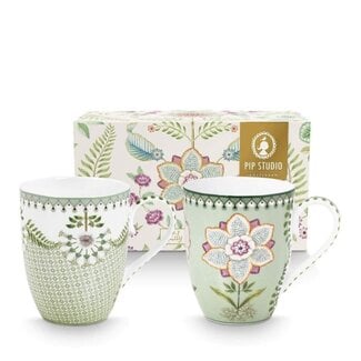 Lily & Lotus - Set Mokken 350ml - Green